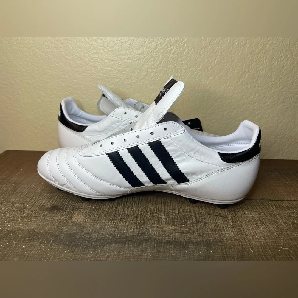 Adidas Copa Mundial Leather FG “White Black” - Size 11.5 Men.